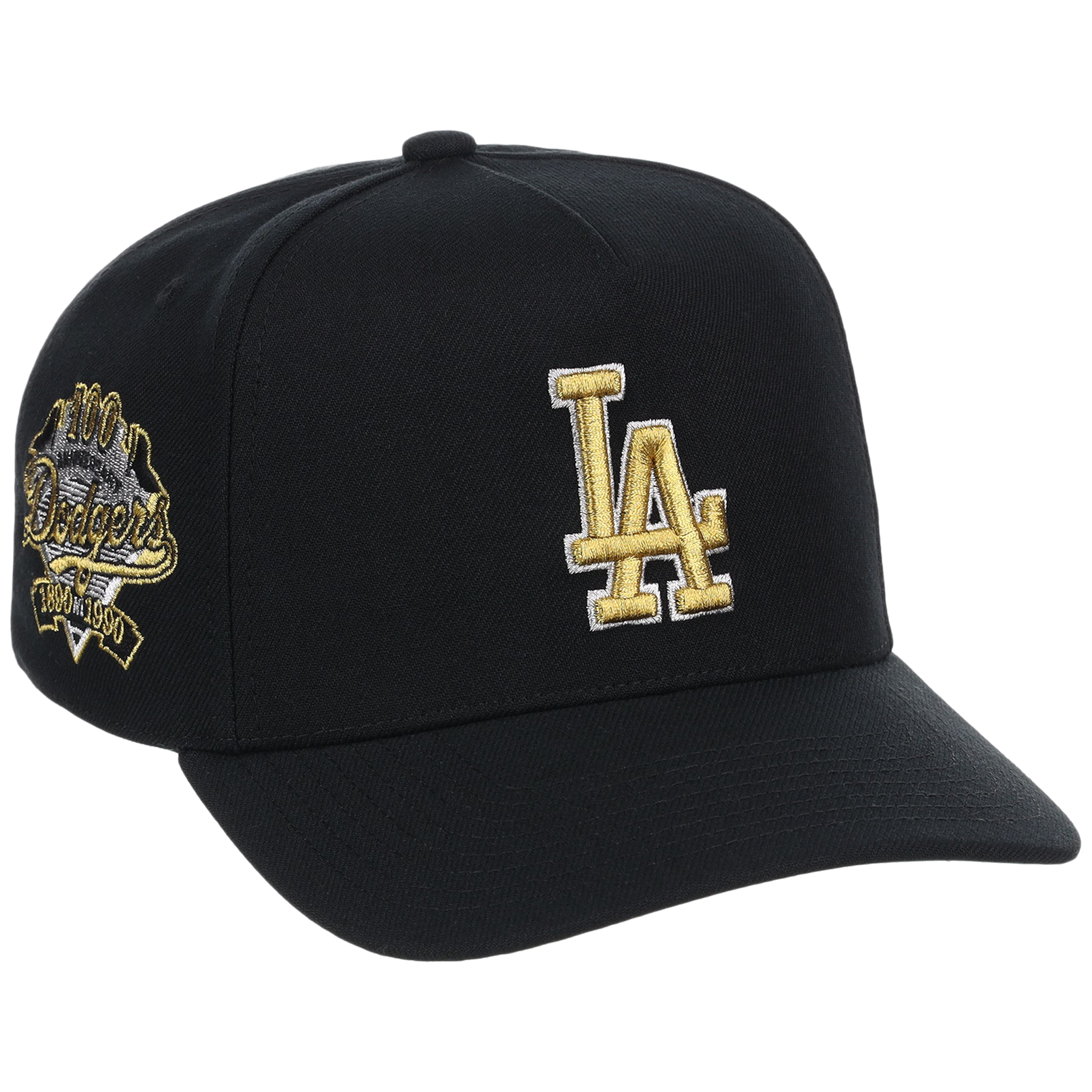 Los Angeles Dodgers Mitchell & Ness MLB 'Era Flip' Heritage Series Pro Pinch - Black/Black 1