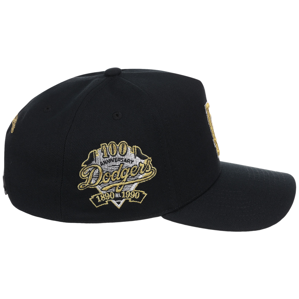 Los Angeles Dodgers Mitchell & Ness MLB 'Era Flip' Heritage Series Pro Pinch - Black/Black 1