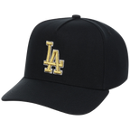 Los Angeles Dodgers Mitchell & Ness MLB 'Era Flip' Heritage Series Pro Pinch - Black/Black 1