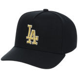 Los Angeles Dodgers Mitchell & Ness MLB 'Era Flip' Heritage Series Pro Pinch - Black/Black 1