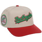 Los Angeles Dodgers Mitchell & Ness MLB 'Era Flip' Heritage Series Pro Pinch - Cream/Red