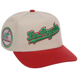 Los Angeles Dodgers Mitchell & Ness MLB 'Era Flip' Heritage Series Pro Pinch - Cream/Red