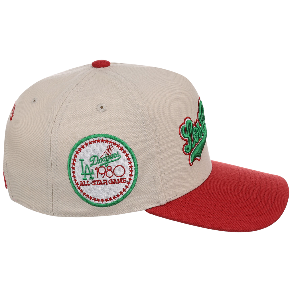 Los Angeles Dodgers Mitchell & Ness MLB 'Era Flip' Heritage Series Pro Pinch - Cream/Red