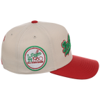 Los Angeles Dodgers Mitchell & Ness MLB 'Era Flip' Heritage Series Pro Pinch - Cream/Red