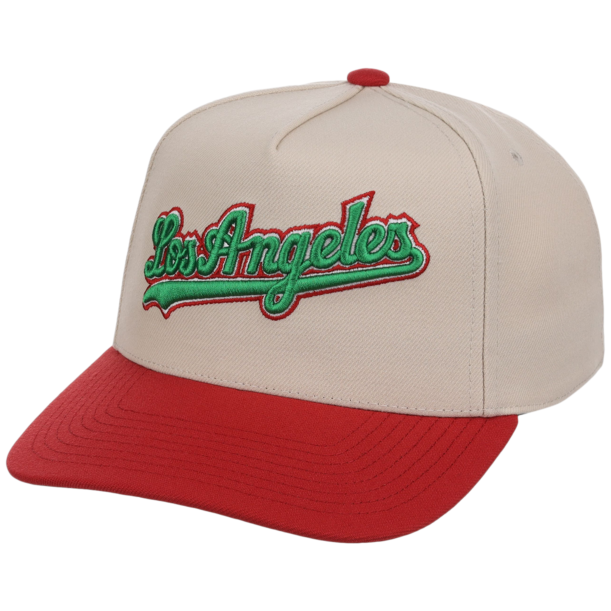 Los Angeles Dodgers Mitchell & Ness MLB 'Era Flip' Heritage Series Pro Pinch - Cream/Red