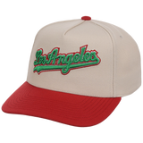 Los Angeles Dodgers Mitchell & Ness MLB 'Era Flip' Heritage Series Pro Pinch - Cream/Red