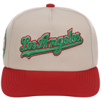 Los Angeles Dodgers Mitchell & Ness MLB 'Era Flip' Heritage Series Pro Pinch - Cream/Red