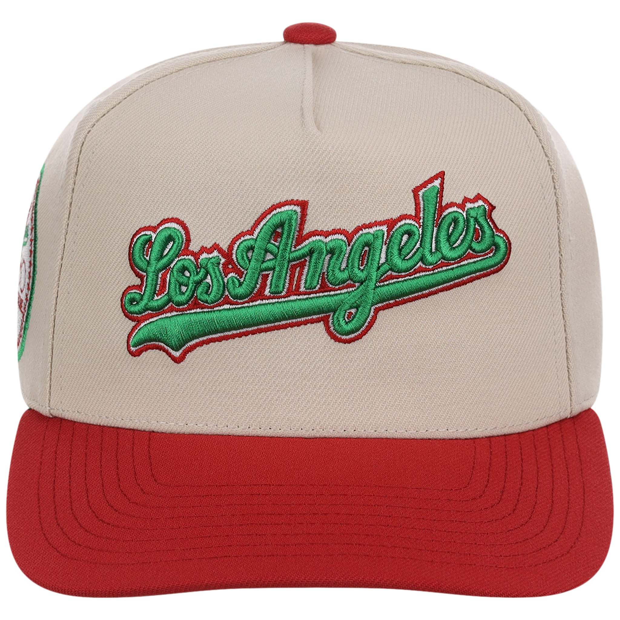 Los Angeles Dodgers Mitchell & Ness MLB 'Era Flip' Heritage Series Pro Pinch - Cream/Red