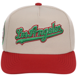 Los Angeles Dodgers Mitchell & Ness MLB 'Era Flip' Heritage Series Pro Pinch - Cream/Red