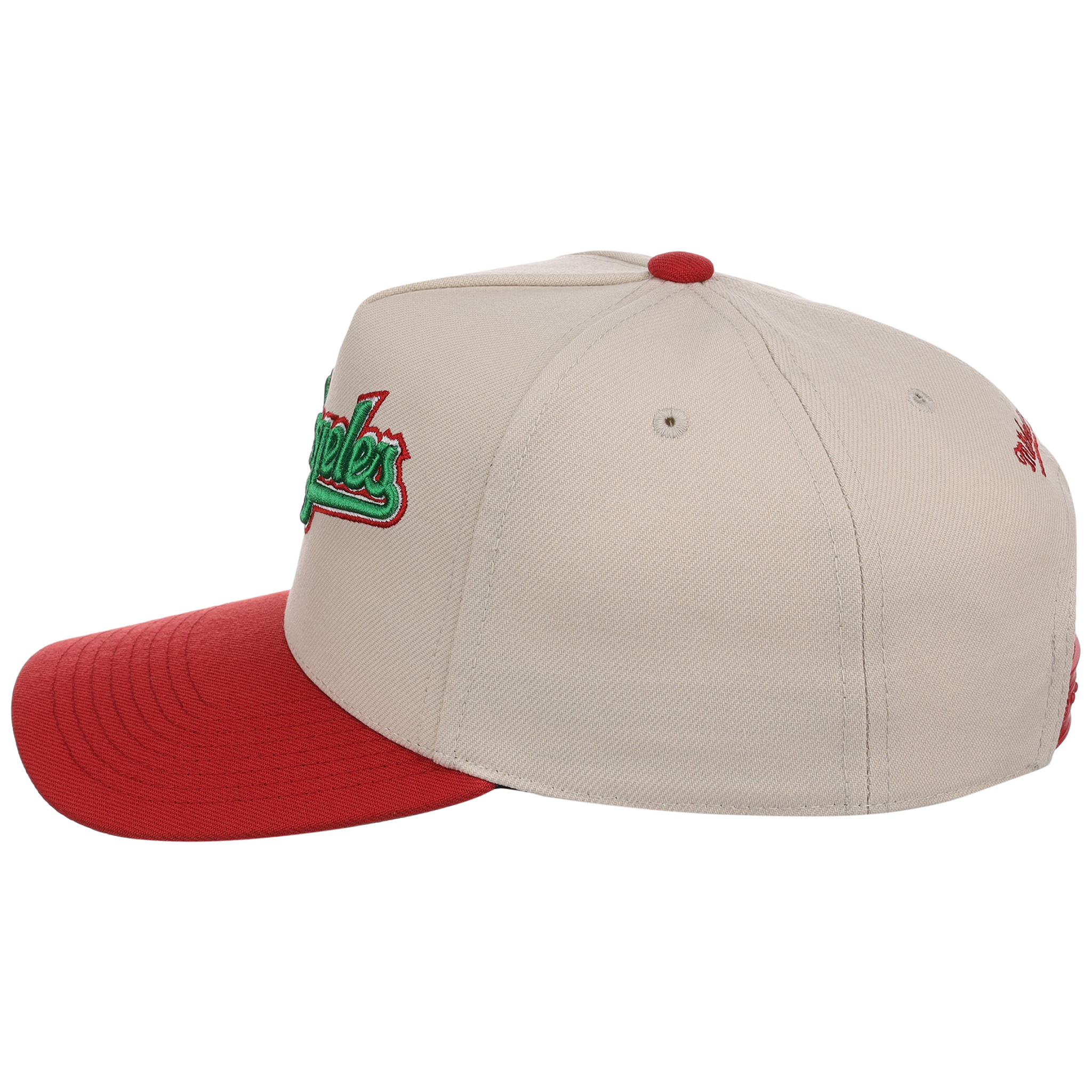 Los Angeles Dodgers Mitchell & Ness MLB 'Era Flip' Heritage Series Pro Pinch - Cream/Red
