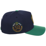 Milwaukee Brewers Mitchell & Ness MLB 'Era Flip' Heritage Series Pro Pinch - Navy/Green