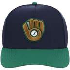 Milwaukee Brewers Mitchell & Ness MLB 'Era Flip' Heritage Series Pro Pinch - Navy/Green