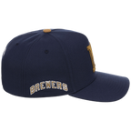 Milwaukee Brewers Mitchell & Ness MLB 'Era Flip' Heritage Series Pro Pinch - Navy/Navy