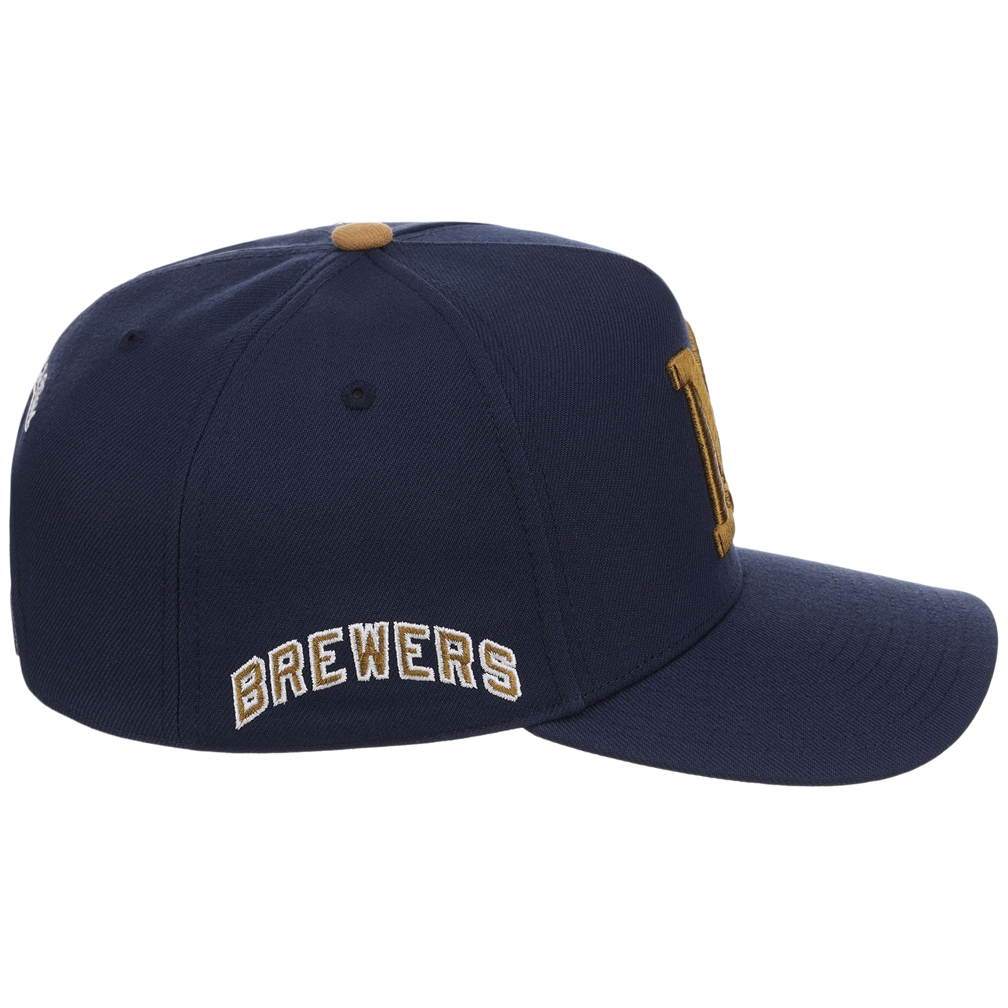Milwaukee Brewers Mitchell & Ness MLB 'Era Flip' Heritage Series Pro Pinch - Navy/Navy