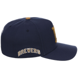 Milwaukee Brewers Mitchell & Ness MLB 'Era Flip' Heritage Series Pro Pinch - Navy/Navy