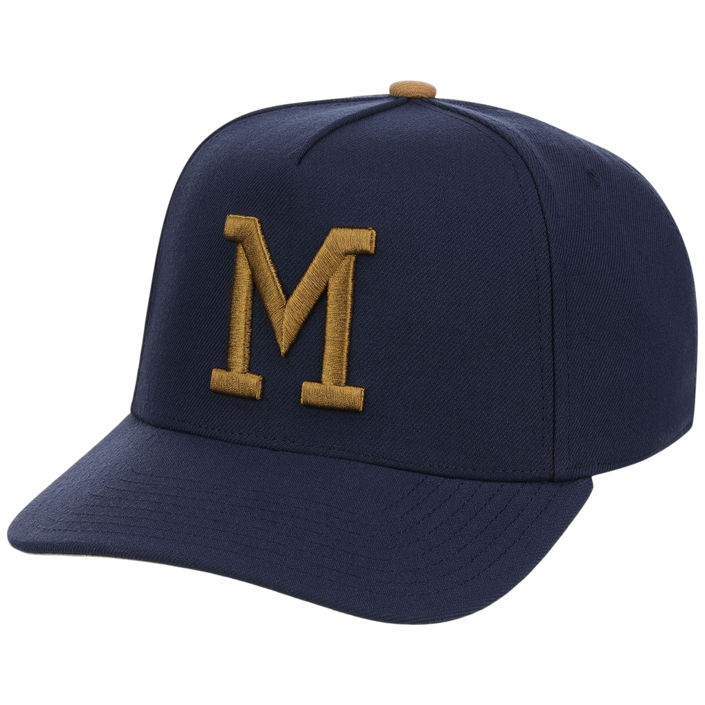 Milwaukee Brewers Mitchell & Ness MLB 'Era Flip' Heritage Series Pro Pinch - Navy/Navy
