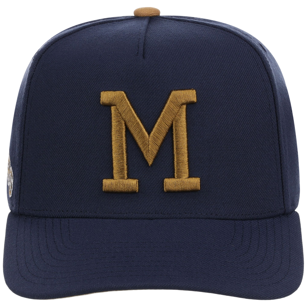 Milwaukee Brewers Mitchell & Ness MLB 'Era Flip' Heritage Series Pro Pinch - Navy/Navy