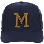 Milwaukee Brewers Mitchell & Ness MLB 'Era Flip' Heritage Series Pro Pinch - Navy/Navy