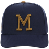 Milwaukee Brewers Mitchell & Ness MLB 'Era Flip' Heritage Series Pro Pinch - Navy/Navy