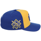 Milwaukee Brewers Mitchell & Ness MLB 'Era Flip' Heritage Series Pro Pinch - Yellow/Royal