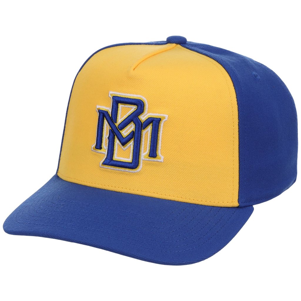 Milwaukee Brewers Mitchell & Ness MLB 'Era Flip' Heritage Series Pro Pinch - Yellow/Royal
