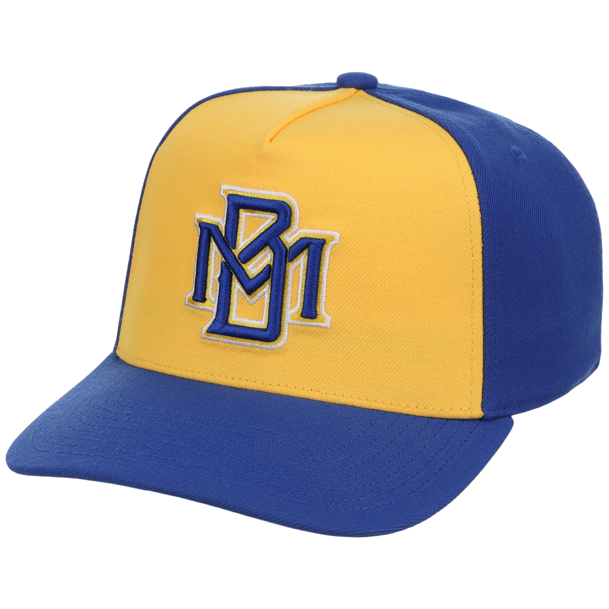 Milwaukee Brewers Mitchell & Ness MLB 'Era Flip' Heritage Series Pro Pinch - Yellow/Royal