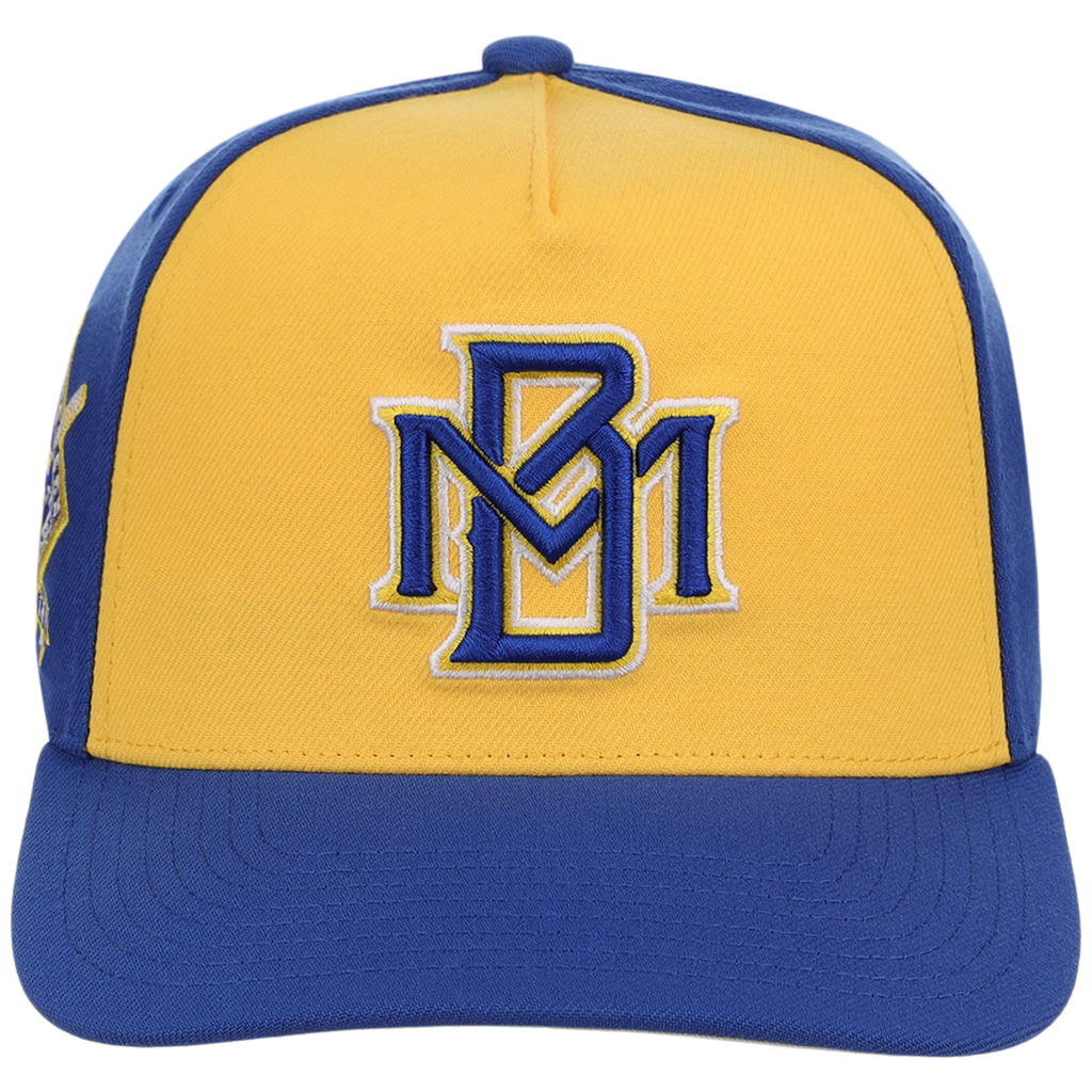 Milwaukee Brewers Mitchell & Ness MLB 'Era Flip' Heritage Series Pro Pinch - Yellow/Royal