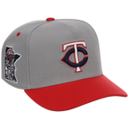 Minnesota Twins Mitchell & Ness MLB 'Era Flip' Heritage Series Pro Pinch - Grey/Red