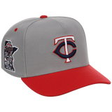 Minnesota Twins Mitchell & Ness MLB 'Era Flip' Heritage Series Pro Pinch - Grey/Red