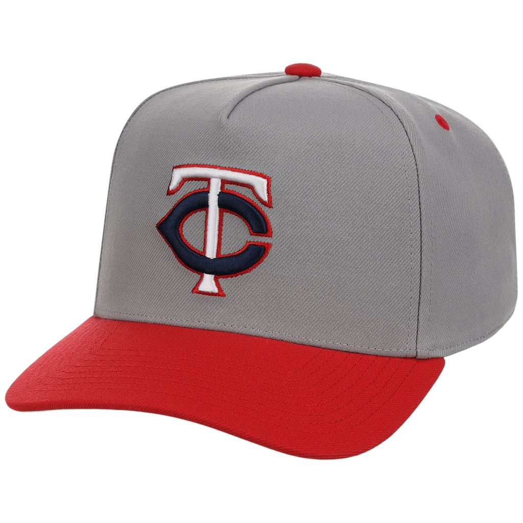 Minnesota Twins Mitchell & Ness MLB 'Era Flip' Heritage Series Pro Pinch - Grey/Red