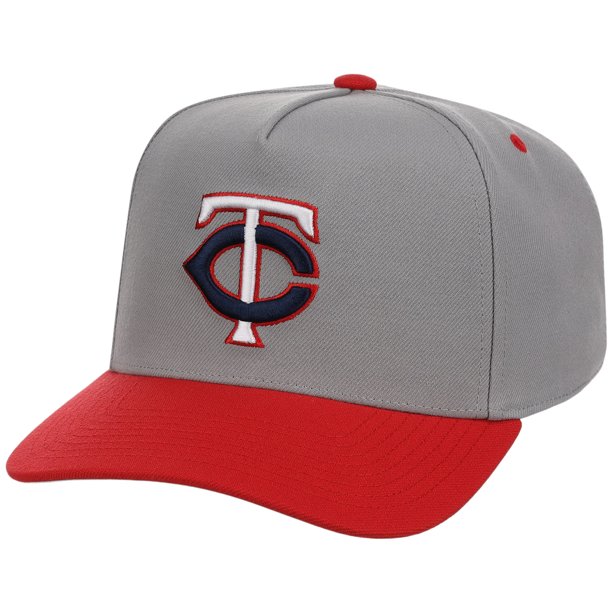 Minnesota Twins Mitchell & Ness MLB 'Era Flip' Heritage Series Pro Pinch - Grey/Red