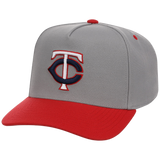 Minnesota Twins Mitchell & Ness MLB 'Era Flip' Heritage Series Pro Pinch - Grey/Red