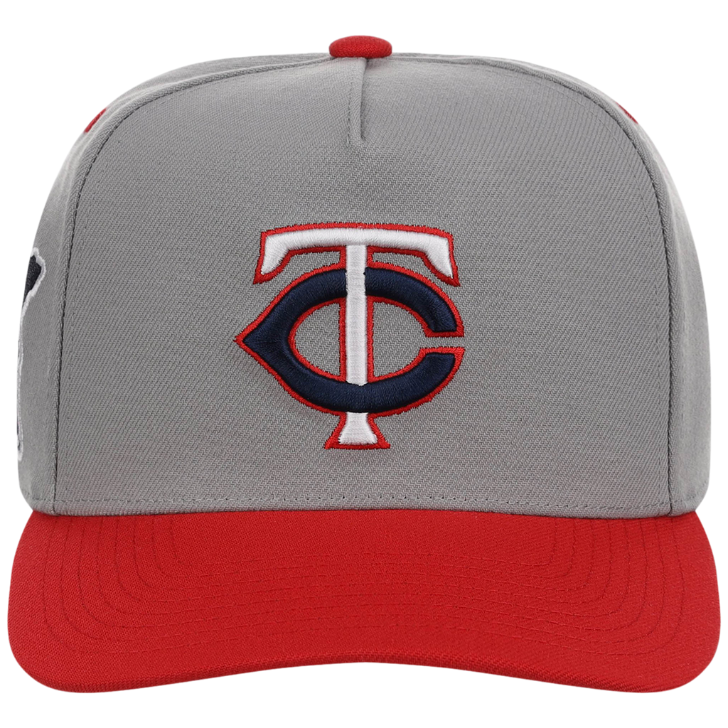 Minnesota Twins Mitchell & Ness MLB 'Era Flip' Heritage Series Pro Pinch - Grey/Red