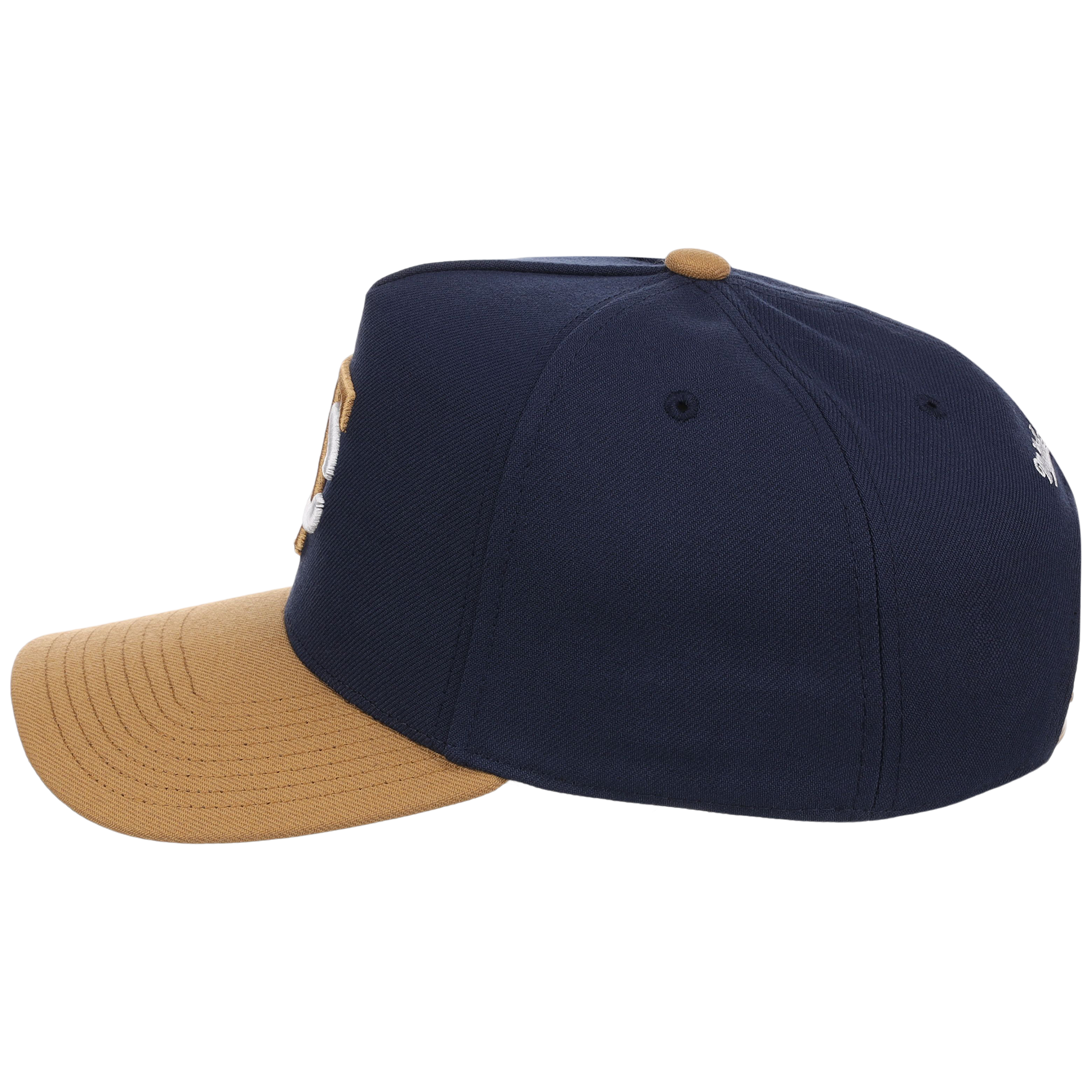 Minnesota Twins Mitchell & Ness MLB 'Era Flip' Heritage Series Pro Pinch - Navy/Tan