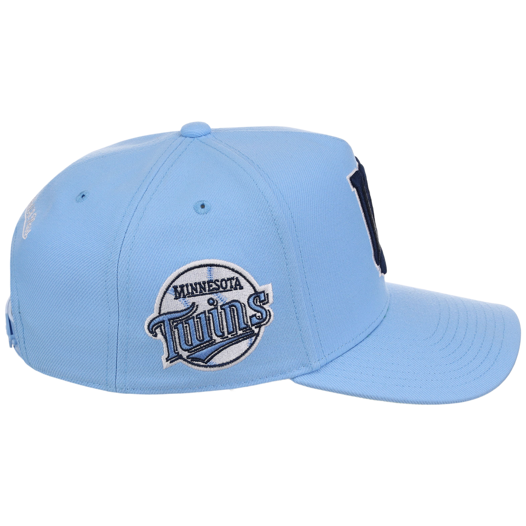 Minnesota Twins Mitchell & Ness MLB 'Era Flip' Heritage Series Pro Pinch - Sky/Sky