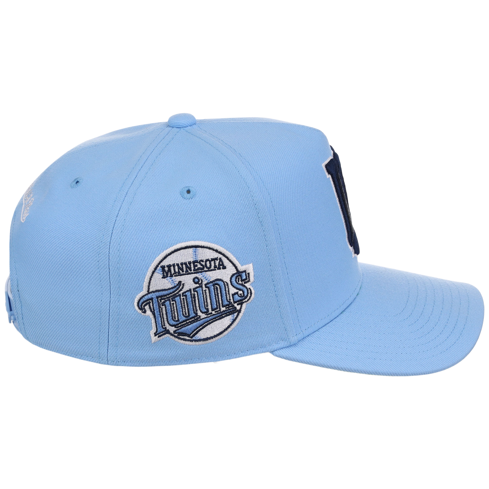 Minnesota Twins Mitchell & Ness MLB 'Era Flip' Heritage Series Pro Pinch - Sky/Sky