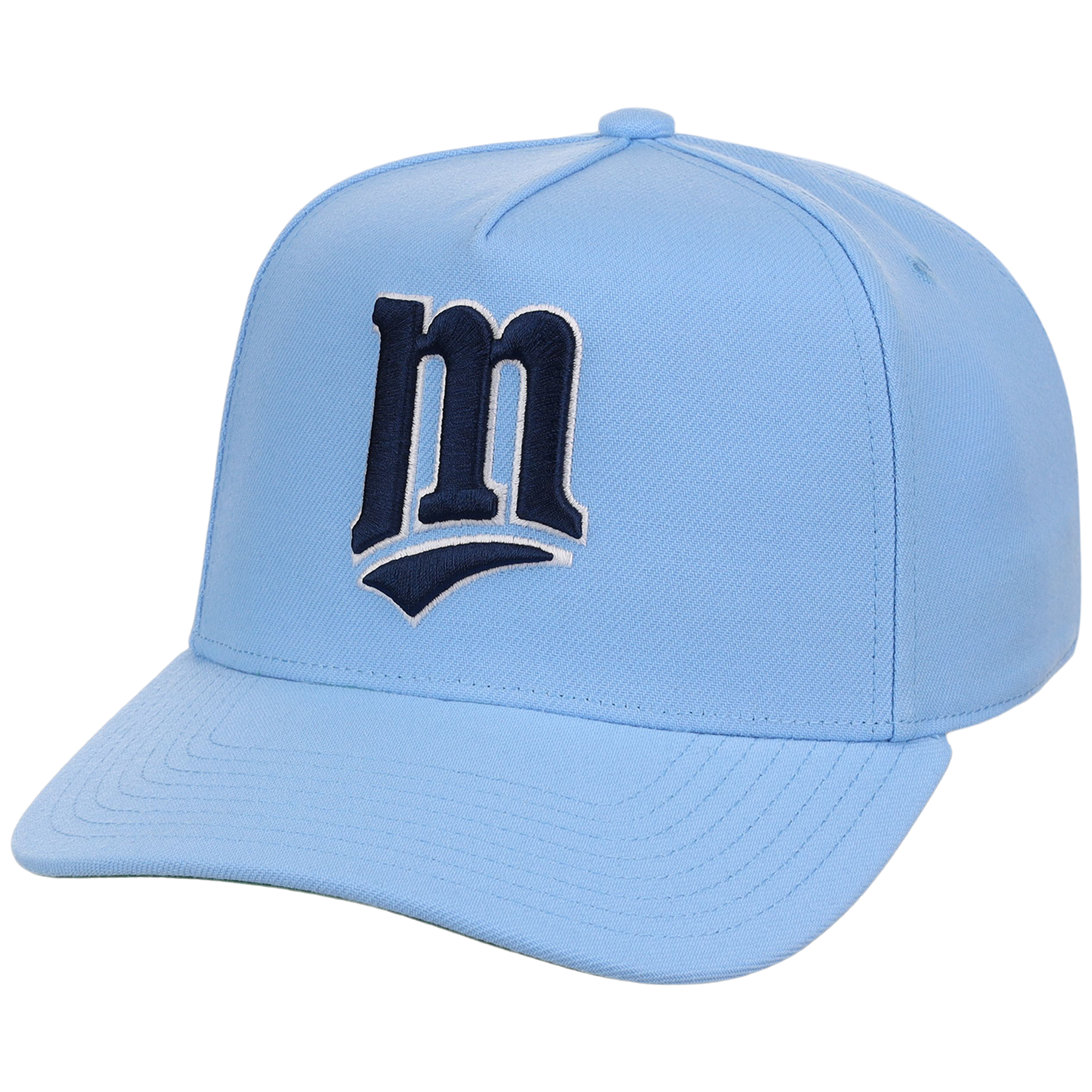Minnesota Twins Mitchell & Ness MLB 'Era Flip' Heritage Series Pro Pinch - Sky/Sky