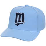 Minnesota Twins Mitchell & Ness MLB 'Era Flip' Heritage Series Pro Pinch - Sky/Sky
