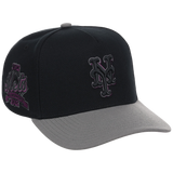 New York Mets Mitchell & Ness MLB 'Era Flip' Heritage Series Pro Pinch - Black/Gray