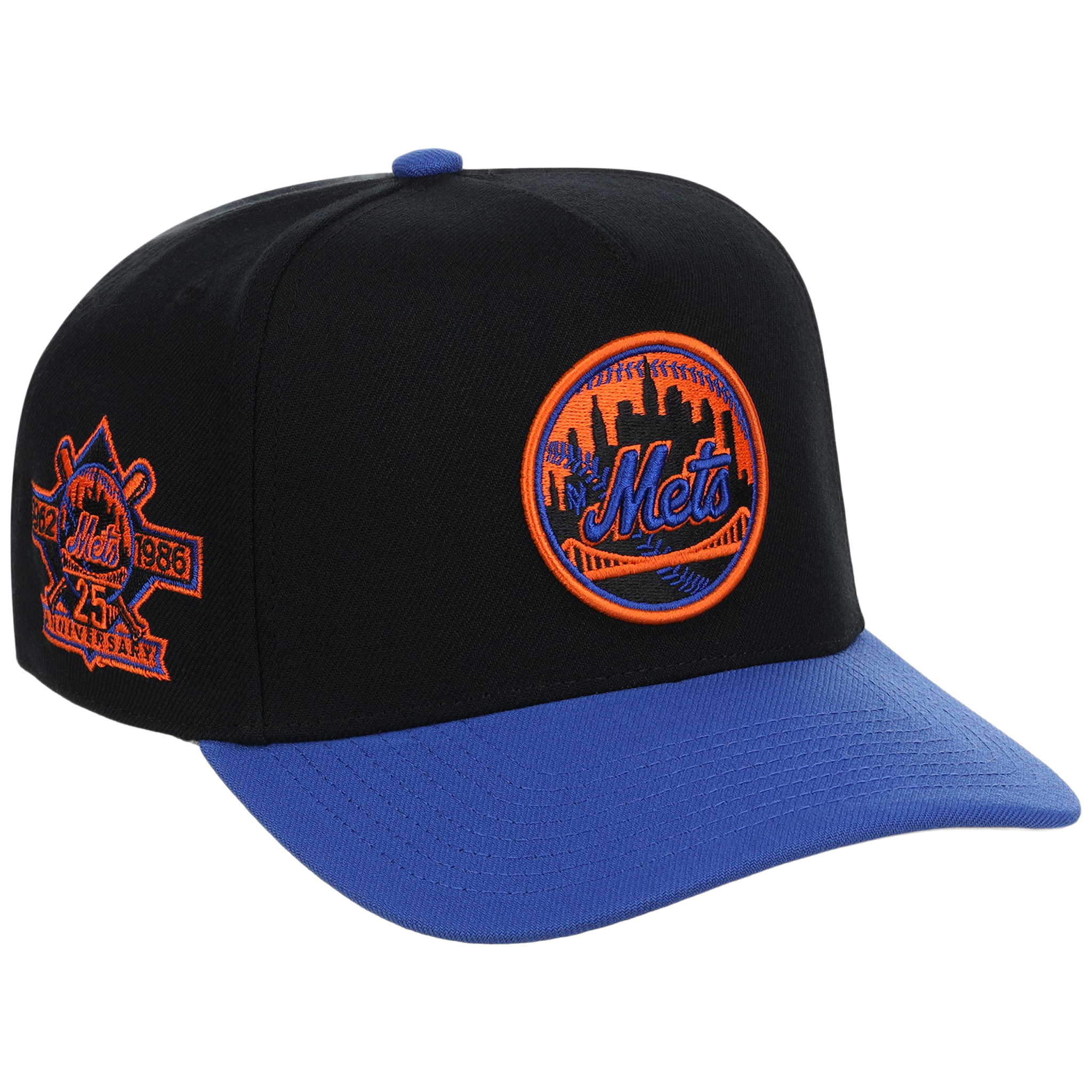 New York Mets Mitchell & Ness MLB 'Era Flip' Heritage Series Pro Pinch - Black/Royal