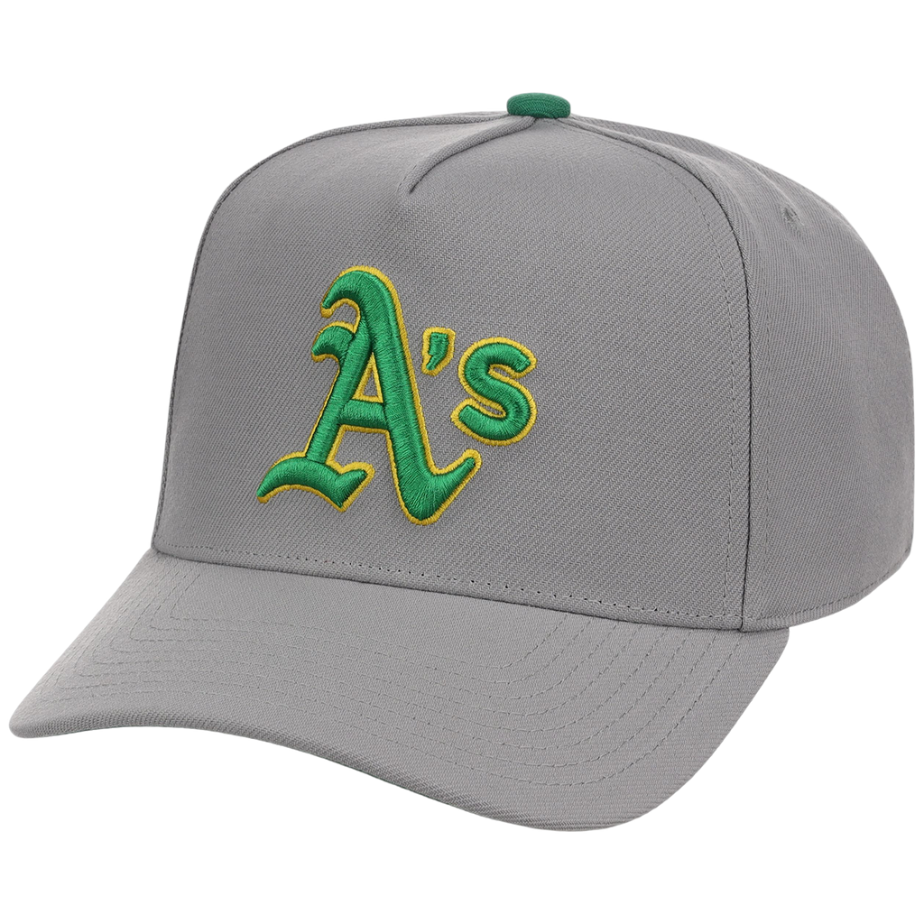 Oakland Athletics Mitchell & Ness MLB 'Era Flip' Heritage Series Pro Pinch - Grey/Grey
