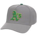 Oakland Athletics Mitchell & Ness MLB 'Era Flip' Heritage Series Pro Pinch - Grey/Grey