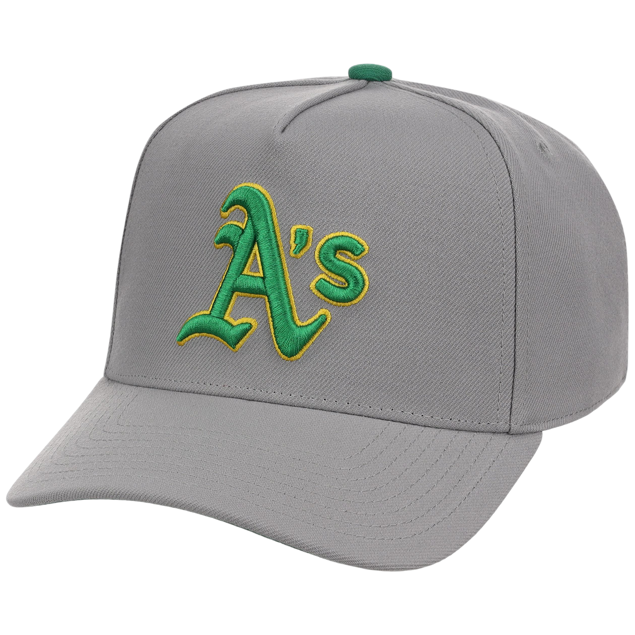 Oakland Athletics Mitchell & Ness MLB 'Era Flip' Heritage Series Pro Pinch - Grey/Grey