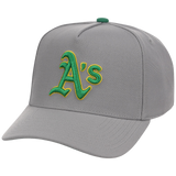 Oakland Athletics Mitchell & Ness MLB 'Era Flip' Heritage Series Pro Pinch - Grey/Grey