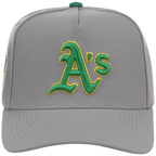 Oakland Athletics Mitchell & Ness MLB 'Era Flip' Heritage Series Pro Pinch - Grey/Grey