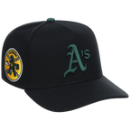 Oakland Athletics Mitchell & Ness MLB 'Era Flip' Heritage Series Pro Pinch - Black/Black