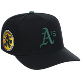 Oakland Athletics Mitchell & Ness MLB 'Era Flip' Heritage Series Pro Pinch - Black/Black