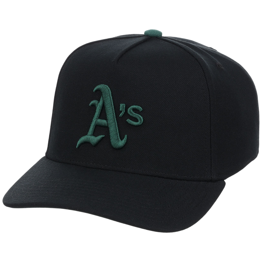 Oakland Athletics Mitchell & Ness MLB 'Era Flip' Heritage Series Pro Pinch - Black/Black