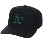 Oakland Athletics Mitchell & Ness MLB 'Era Flip' Heritage Series Pro Pinch - Black/Black