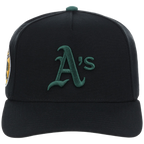 Oakland Athletics Mitchell & Ness MLB 'Era Flip' Heritage Series Pro Pinch - Black/Black